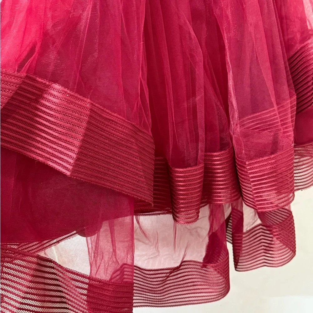 Elegant Kids Formal Dress in Rich Burgundy